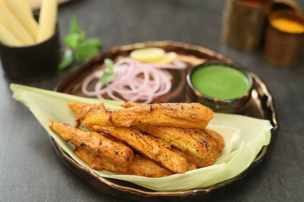 Tandoori Babycorn