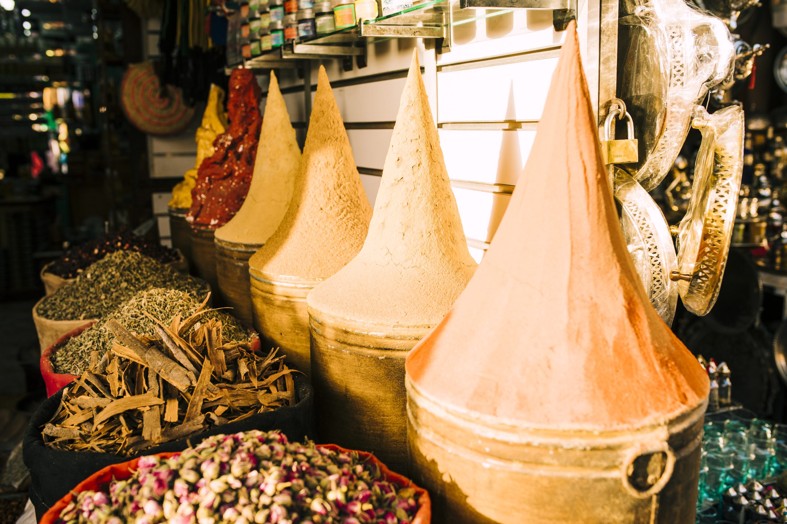 clay pots market morocco scaled Aromatic India: Old Delhi Spice Market with Private Cooking Experience