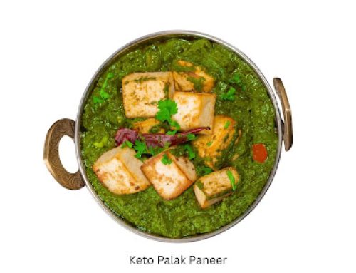 Keto Palak Paneer
